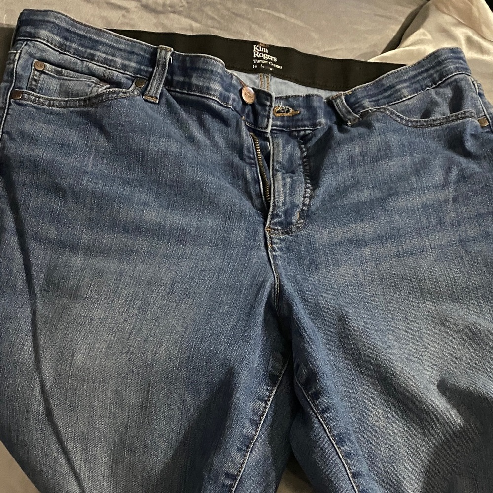 Kim Rogers Classic Blue Boot Cut Jeans